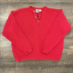 Vintage Appalachian Trail Sweater, Men’s Size Large Red